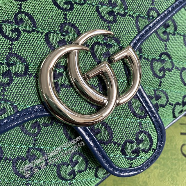 Gucci新款包包 古馳鏈條單肩斜挎包 Gucci全皮GG Marmont系列經典女包 446744  ydg3268